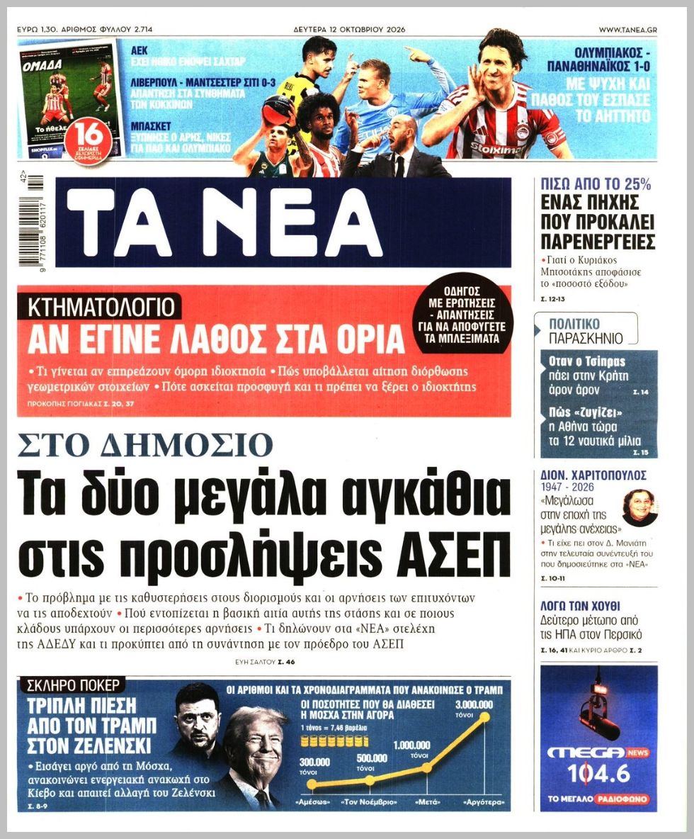 ΤΑ ΝΕΑ
